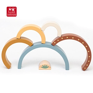 wooden Rainbow Stacker
